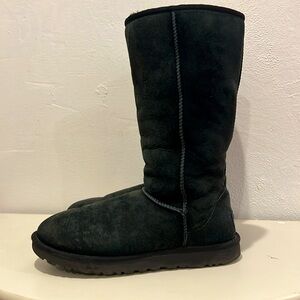Black womens Ugg boots size 9
